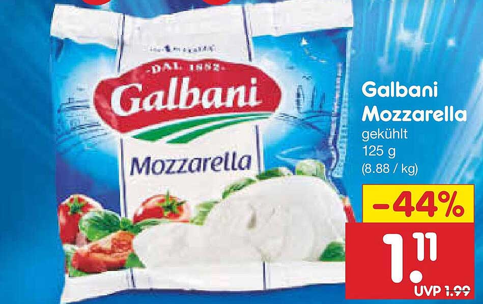 Galbani Mozzarella 125 g