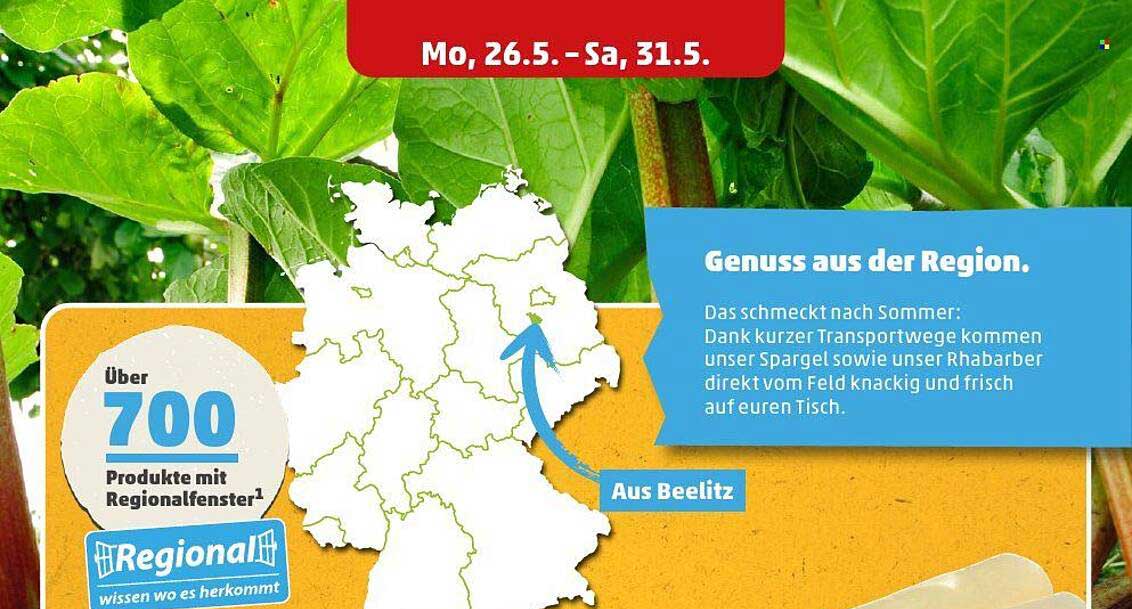 Genuss aus der Region: Frischer Spargel und Rhabarber aus Beelitz