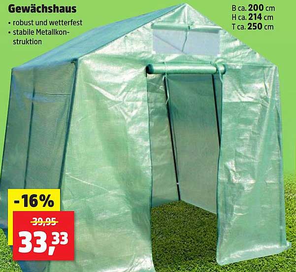 Gewächshaus