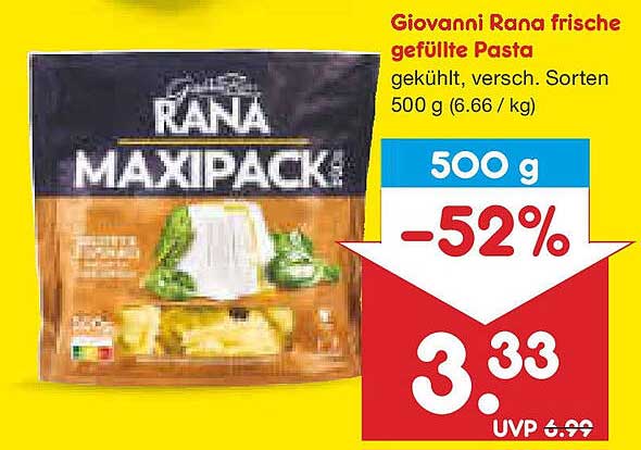 Giovanni Rana frische gefüllte Pasta