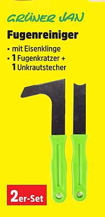 GRÜNER JAN Fugenreiniger - 2er-Set