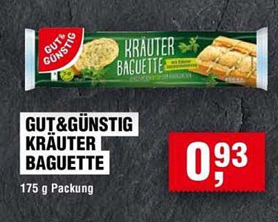 Gut&Günstig Kräuter Baguette 175 g