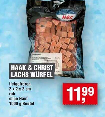 HAAK & CHRIST Lachs Würfel