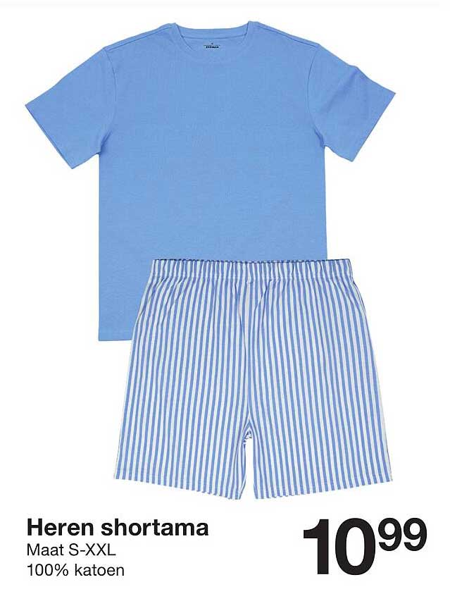 Heren shortama