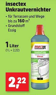 insectex Unkrautvernichter 1 Liter