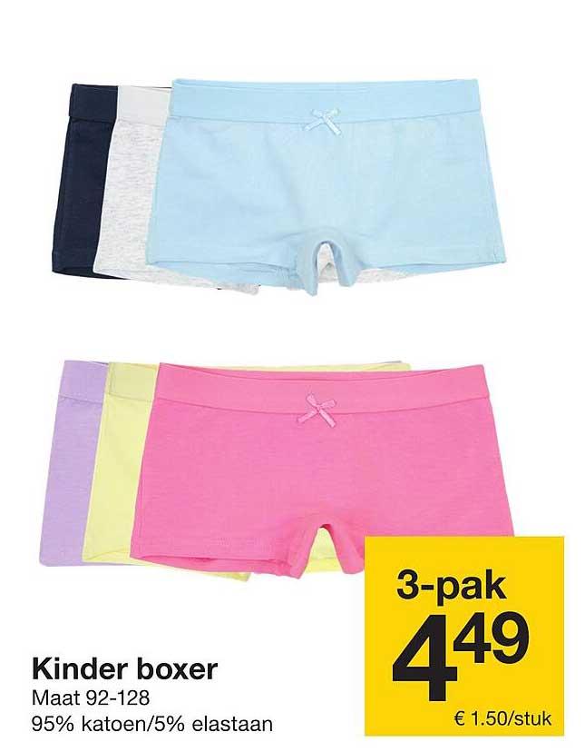 Kinder boxer 3-Pak
