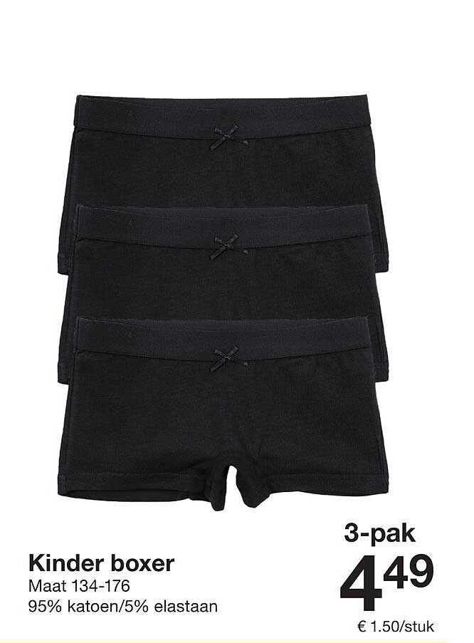 Kinder boxer 3er-Pack