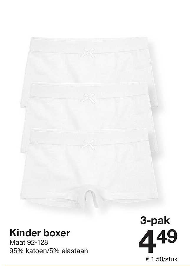 Kinder boxer 3er-Pack