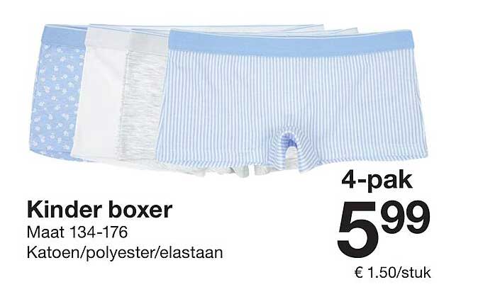 Kinder boxer - 4-Pak