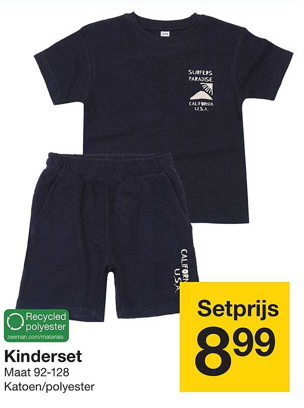 Kinder-Marken-Set: T-Shirt und Shorts für unbeschwerte Sommertage