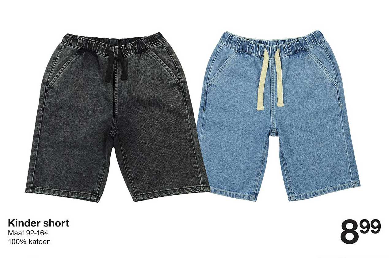 Kinder Short in verschiedenen Farben