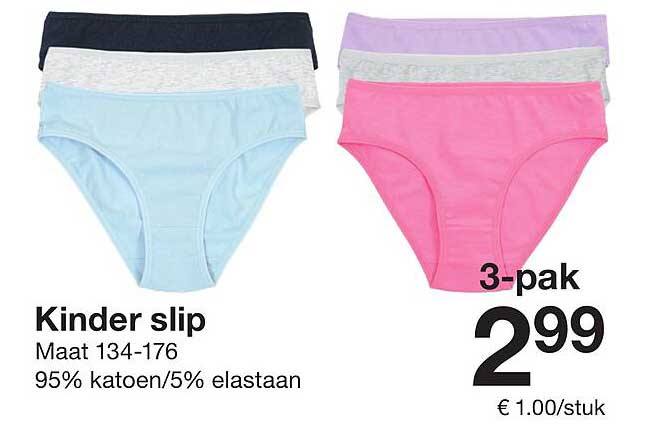 Kinder Slip 3-Pak