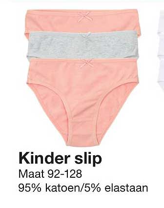 Kinder Slip in verschiedenen Farben