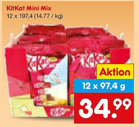 KitKat Mini Mix 12 x 197,4 g