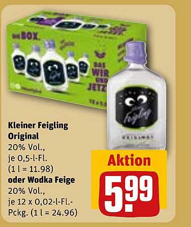 Kleiner Feigling Original 20% Vol. - Angebot im REWE Kaufpark