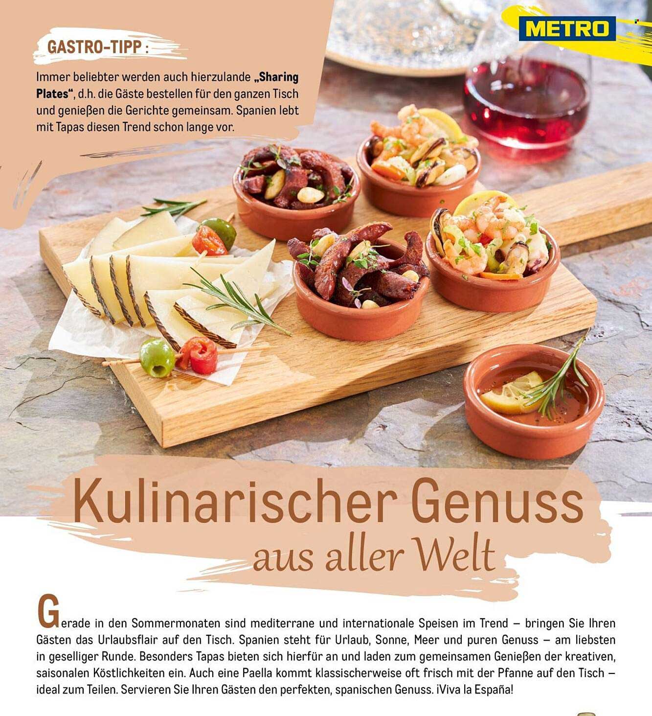 Kulinarischer Genuss aus aller Welt