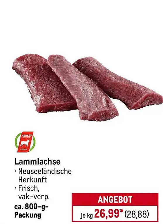Lammlachse - Neuseeländische Herkunft