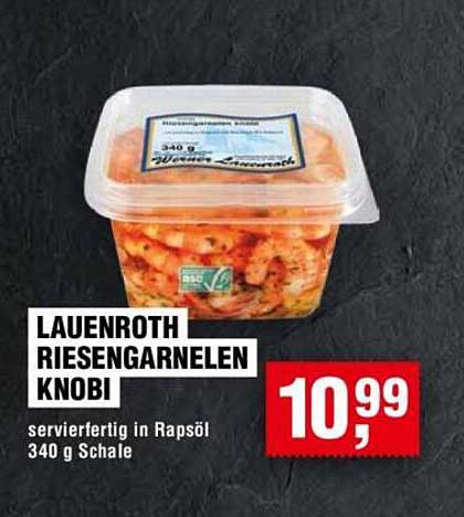 LAUENROTH RIESENGARNELEN KNOBI 340 g