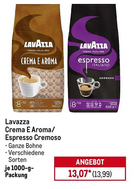 Lavazza Crema E Aroma / Espresso Cremoso