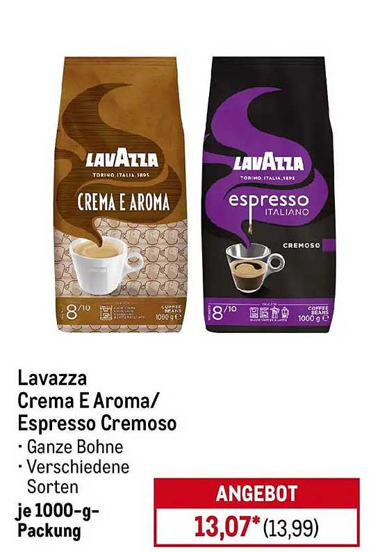 Lavazza Crema E Aroma / Espresso Cremoso - Ganze Bohne