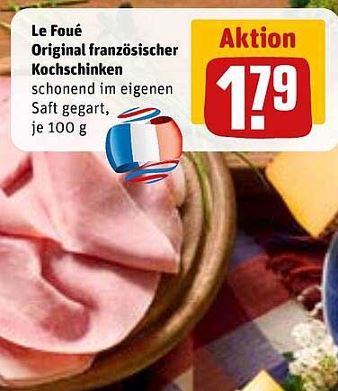 Le Foué Original französischer Kochschinken