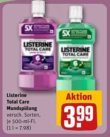 Listerine Total Care Mundspülung 500 ml