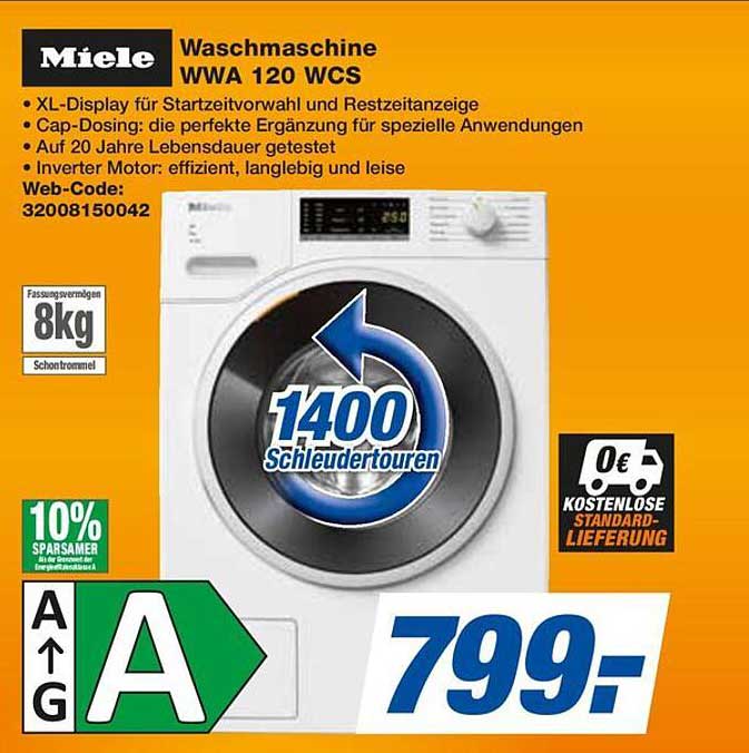 Miele Waschmaschine WWA 120 WCS