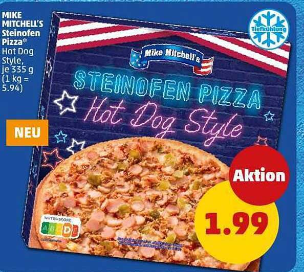 MIKE MITCHELL'S Steinofen Pizza Hot Dog Style