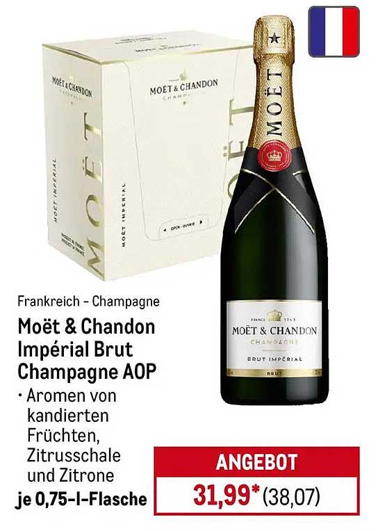 Moët & Chandon Imperial Brut Champagne AOP 0,75 l