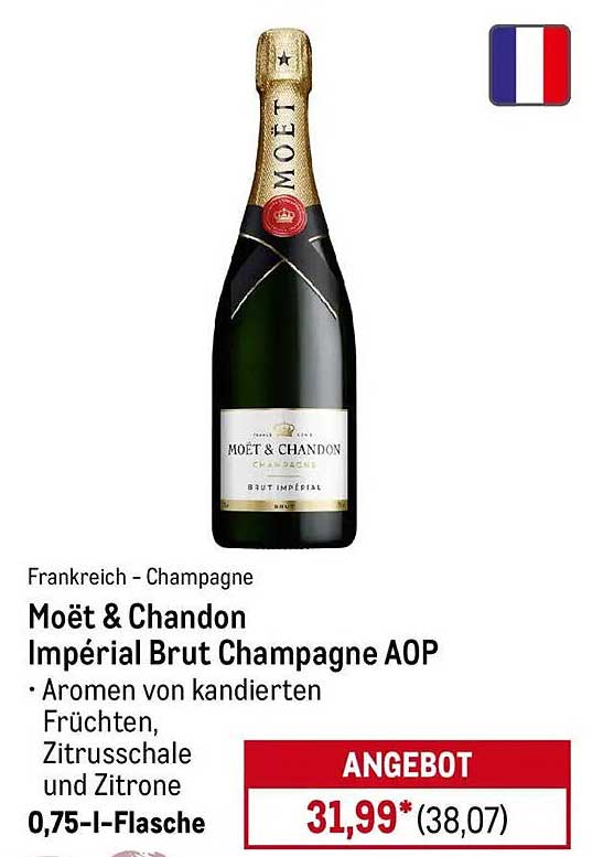 Moët & Chandon Impérial Brut Champagne AOP 0,75 l