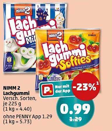 NIMM 2 Lachgummi Versch. Sorten, je 225 g