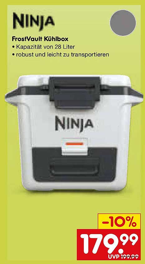 Ninja FrostVault Kühbox 28 Liter