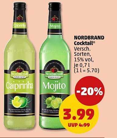NORDBRAND Cocktail - Caipirinha & Mojito