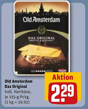 Old Amsterdam Das Original - holl. Hartkäse