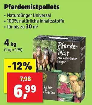 Pferdemistpellets - Naturdünger Universal