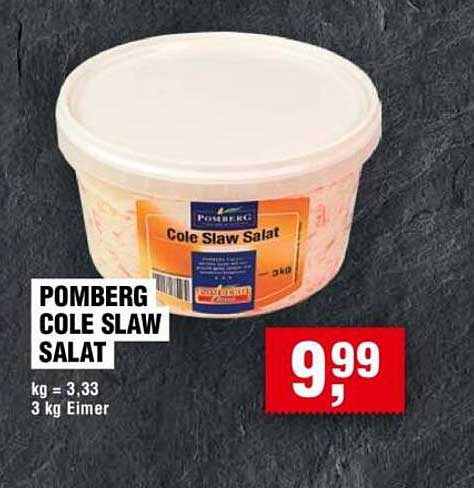 Pomberg Cole Slaw Salat 3 kg Eimer