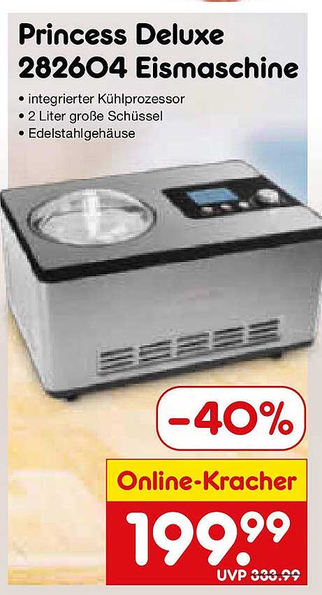 Princess Deluxe 282604 Eismaschine