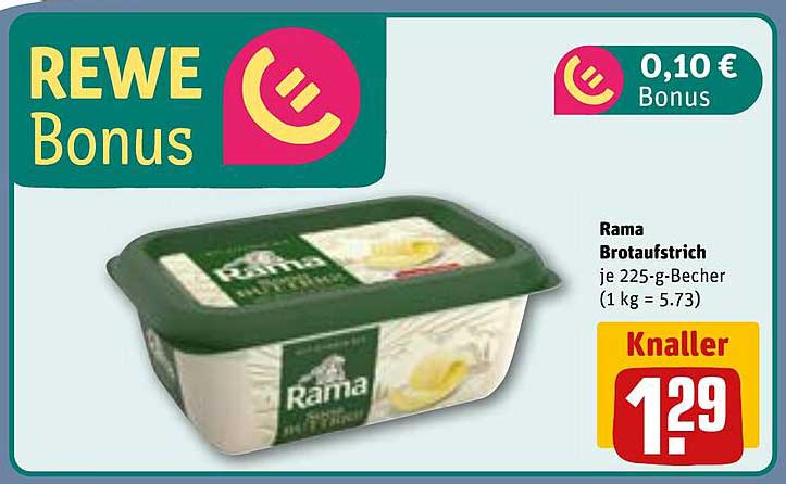 Rama Brotaufstrich 225-g-Becher - jetzt zum Knallerpreis!