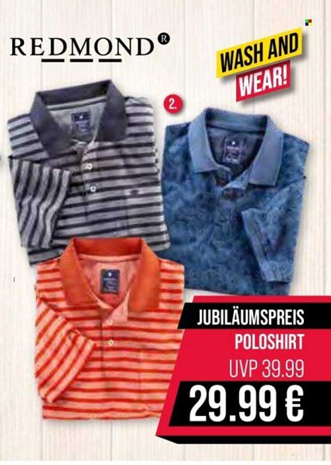 REDMOND Poloshirts im Jubiläumspreis