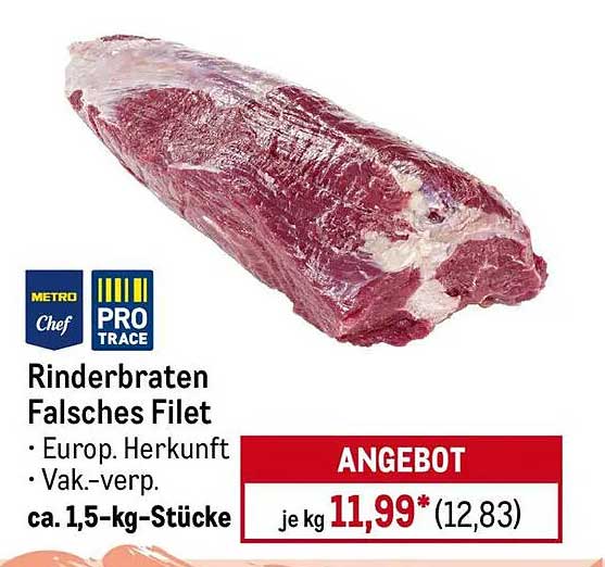 Rinderbraten Falsches Filet