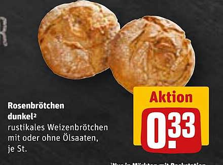 Rosenbrötchen dunkel - rustikales Weizenbrötchen