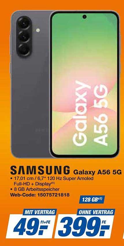Samsung Galaxy A56 5G - Das Smartphone der Zukunft