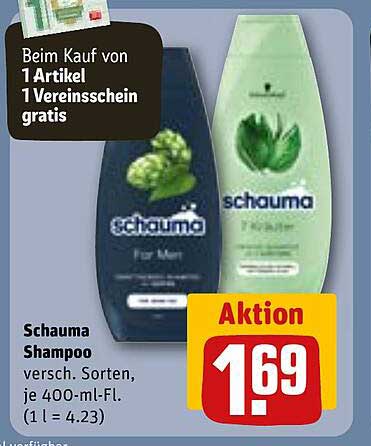 Schauma Shampoo - verschiedene Sorten 400 ml