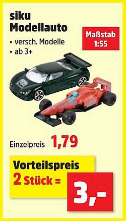 siku Modellauto - verschiedene Modelle ab 3+