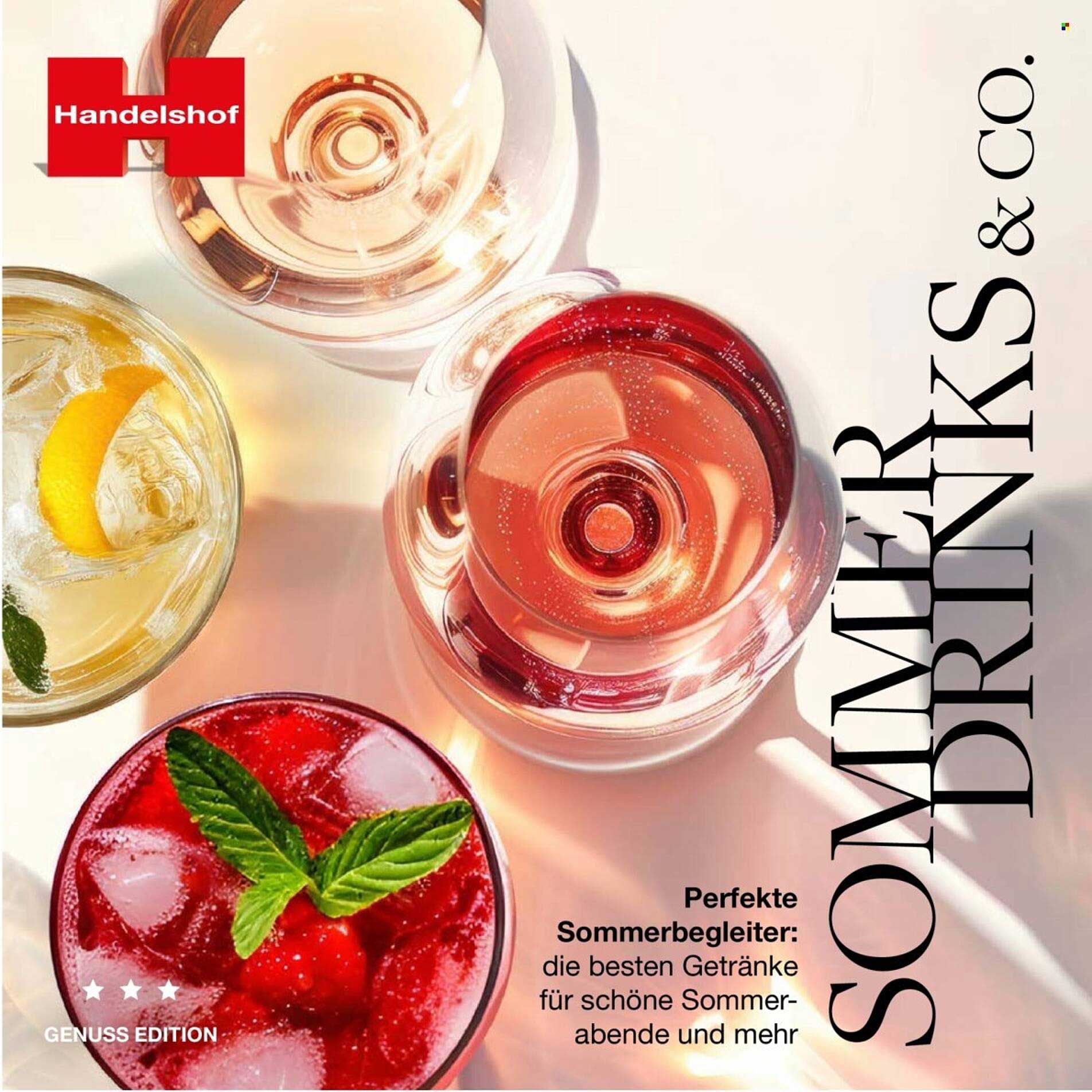 Sommer Drinks & Co. - Perfekte Sommerbegleiter