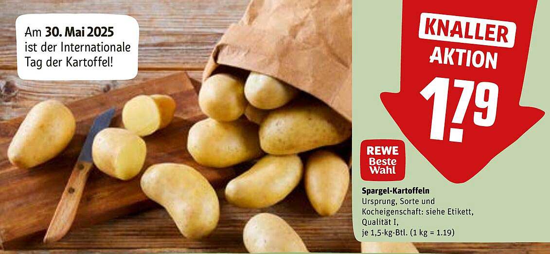Spargel-Kartoffeln - Knaller Aktion!