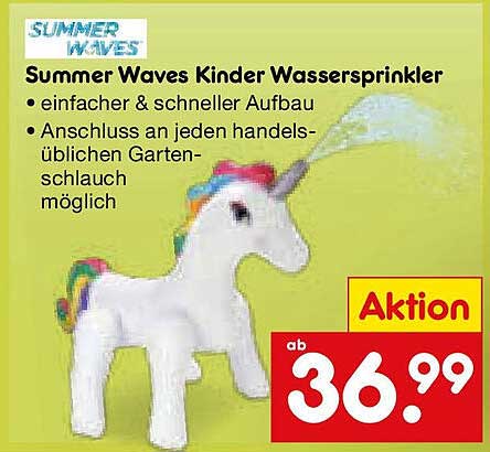 Summer Waves Kinder Wassersprinkler