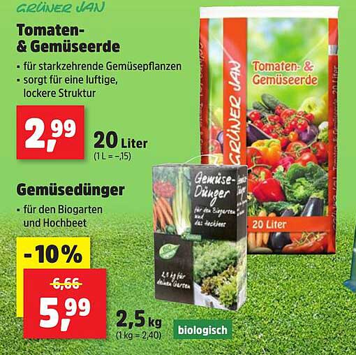 Tomaten- & Gemüseerde von Grüner Jan