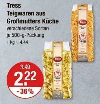 Tress Teigwaren aus Großmutters Küche - verschiedene Sorten je 500-g-Packung