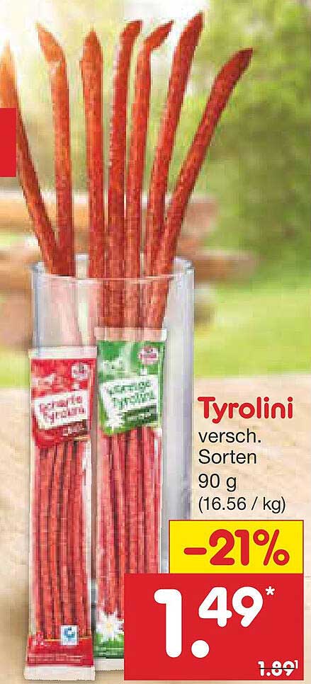 Tyrolini verschiedene Sorten 90 g